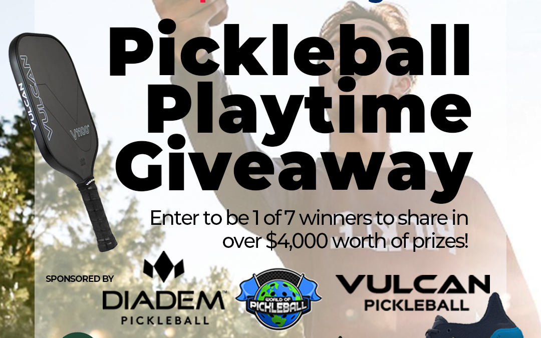 Pickleball Playtime Giveaway 2024