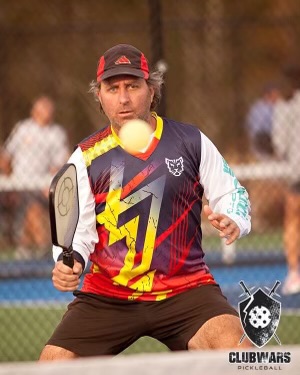 David Epstein playing pickleball